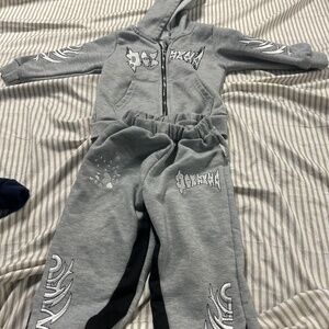 Two piece jogger suit